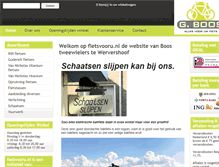 Tablet Screenshot of fietsvooru.nl